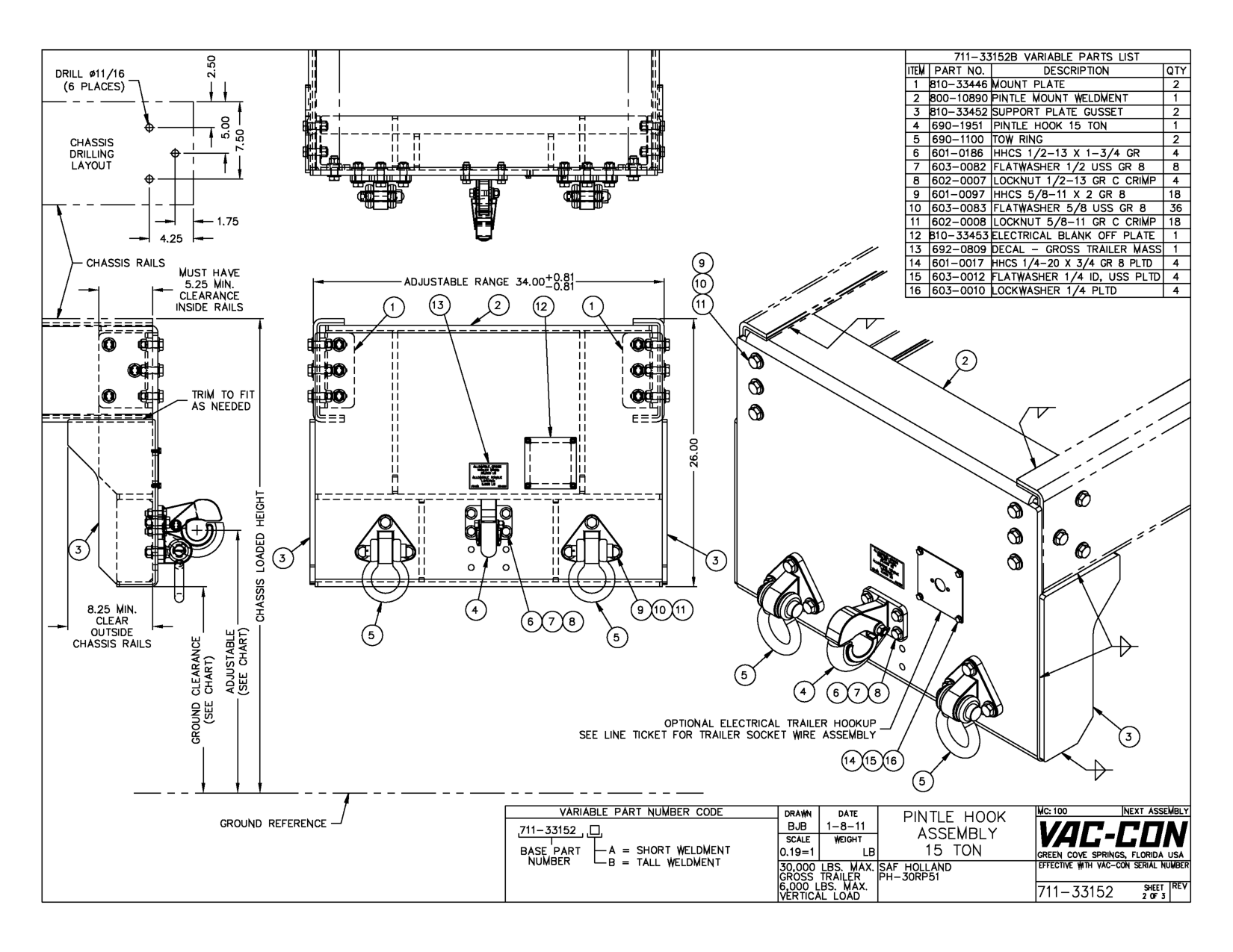 10-33453 Electrical Blank Off Plate