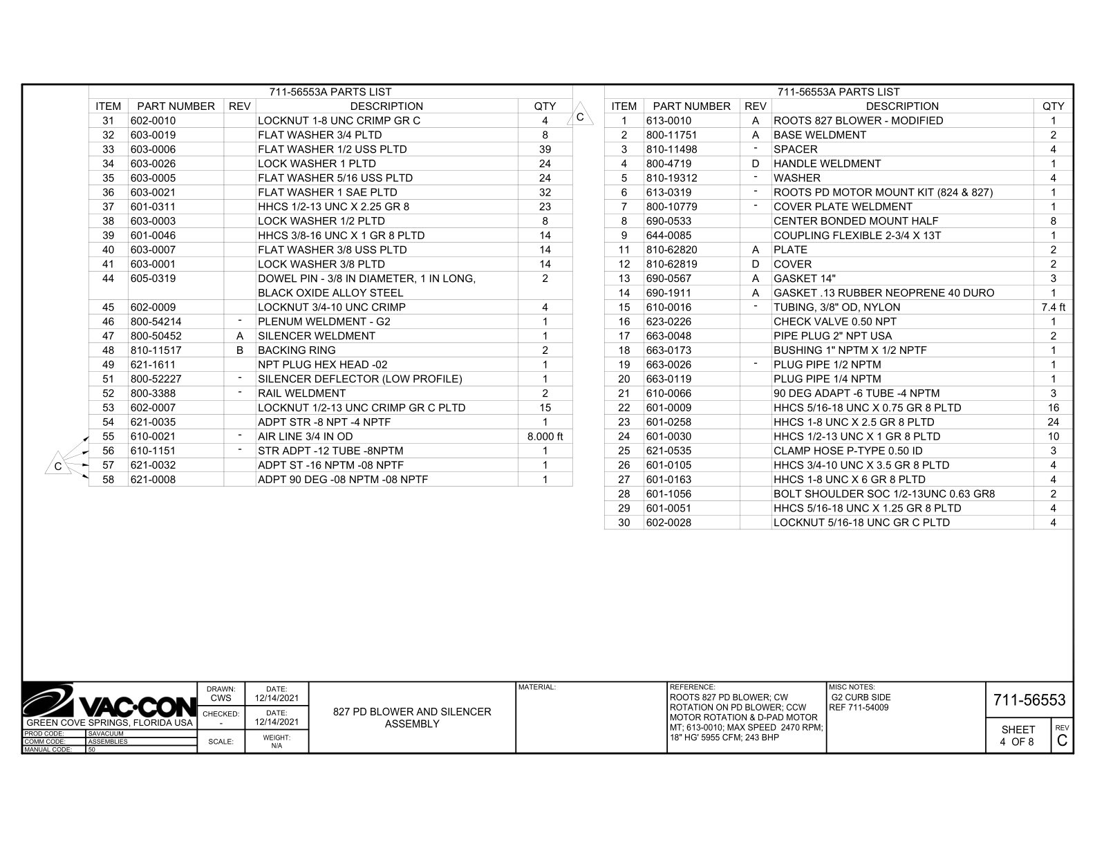 Pd Blower 827