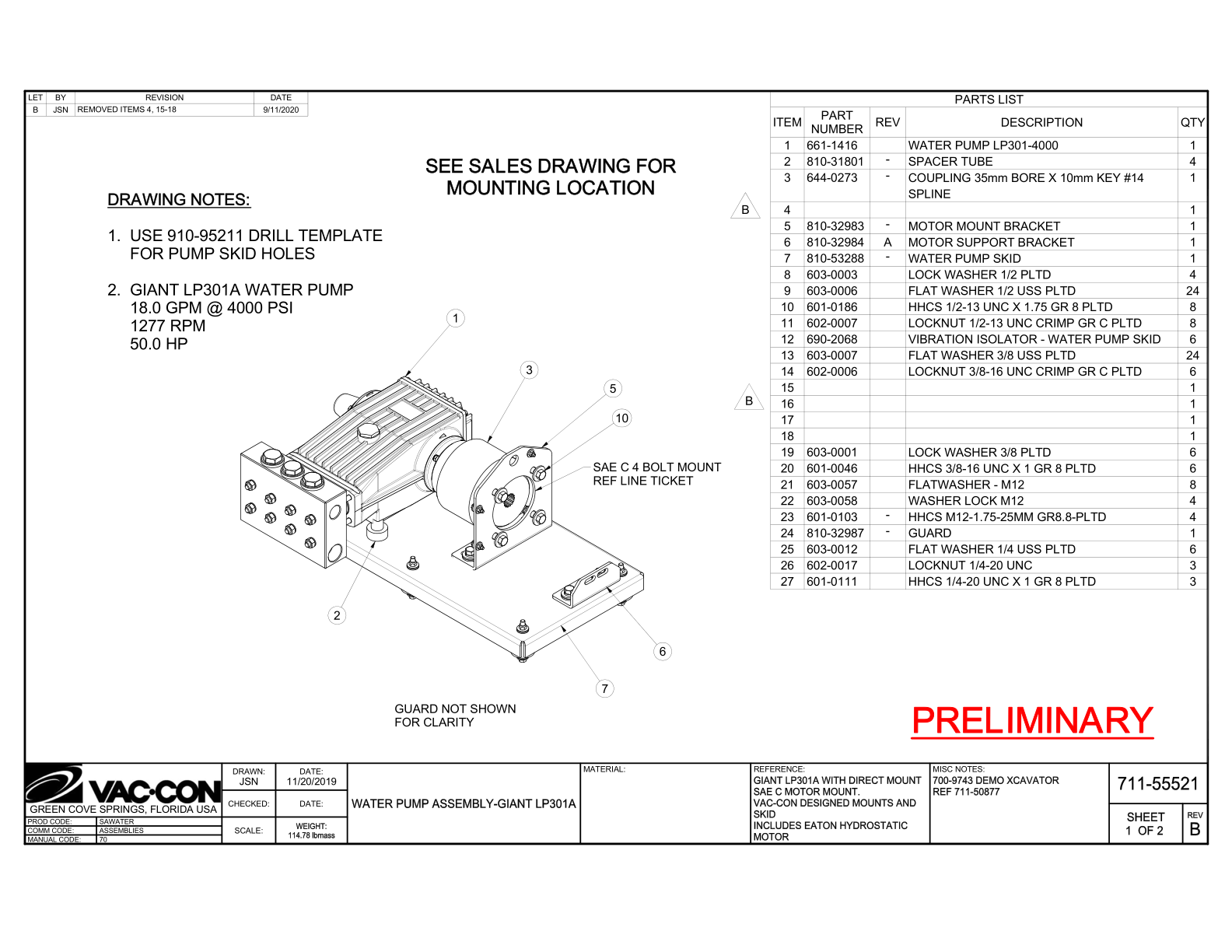 Water Pump Lp301A