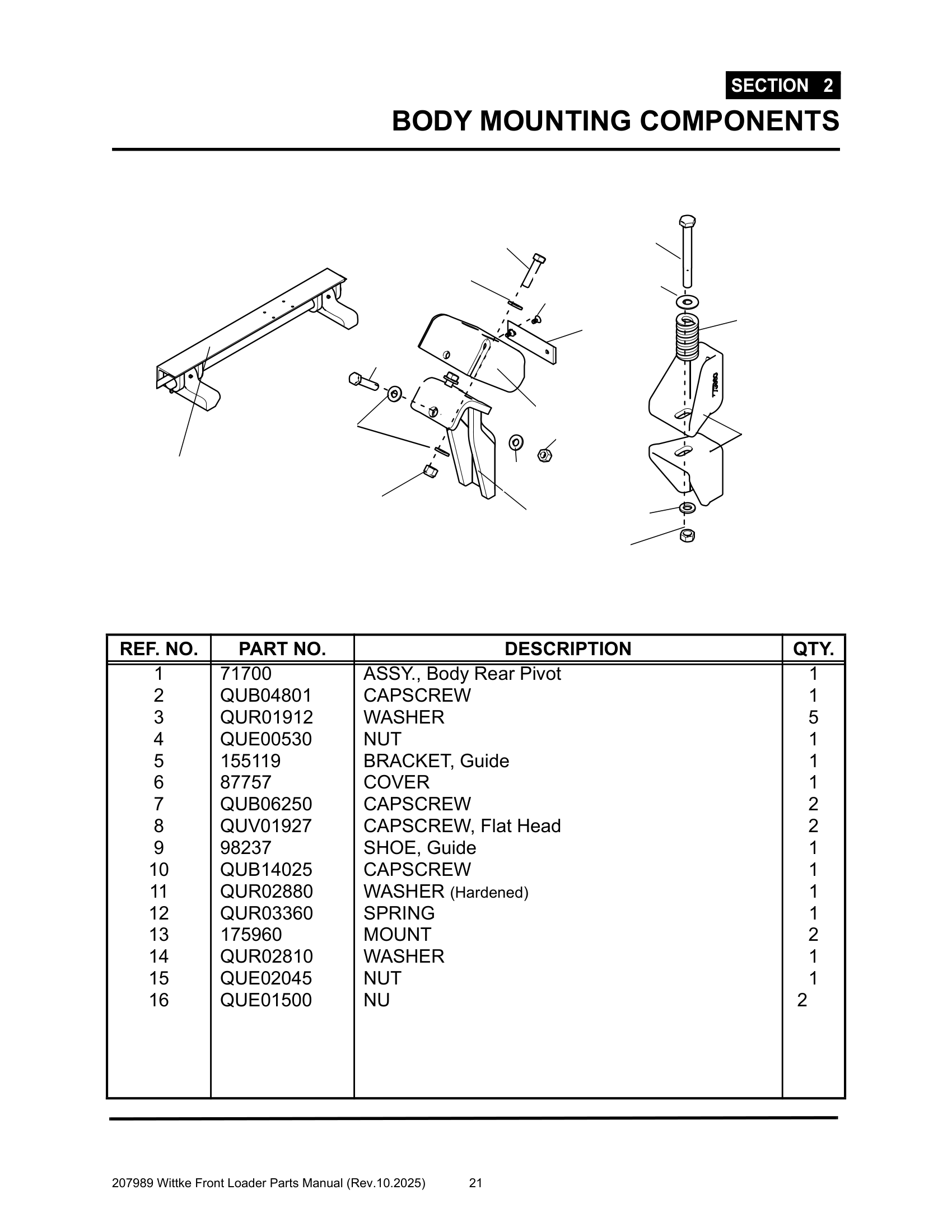 Front Body Components