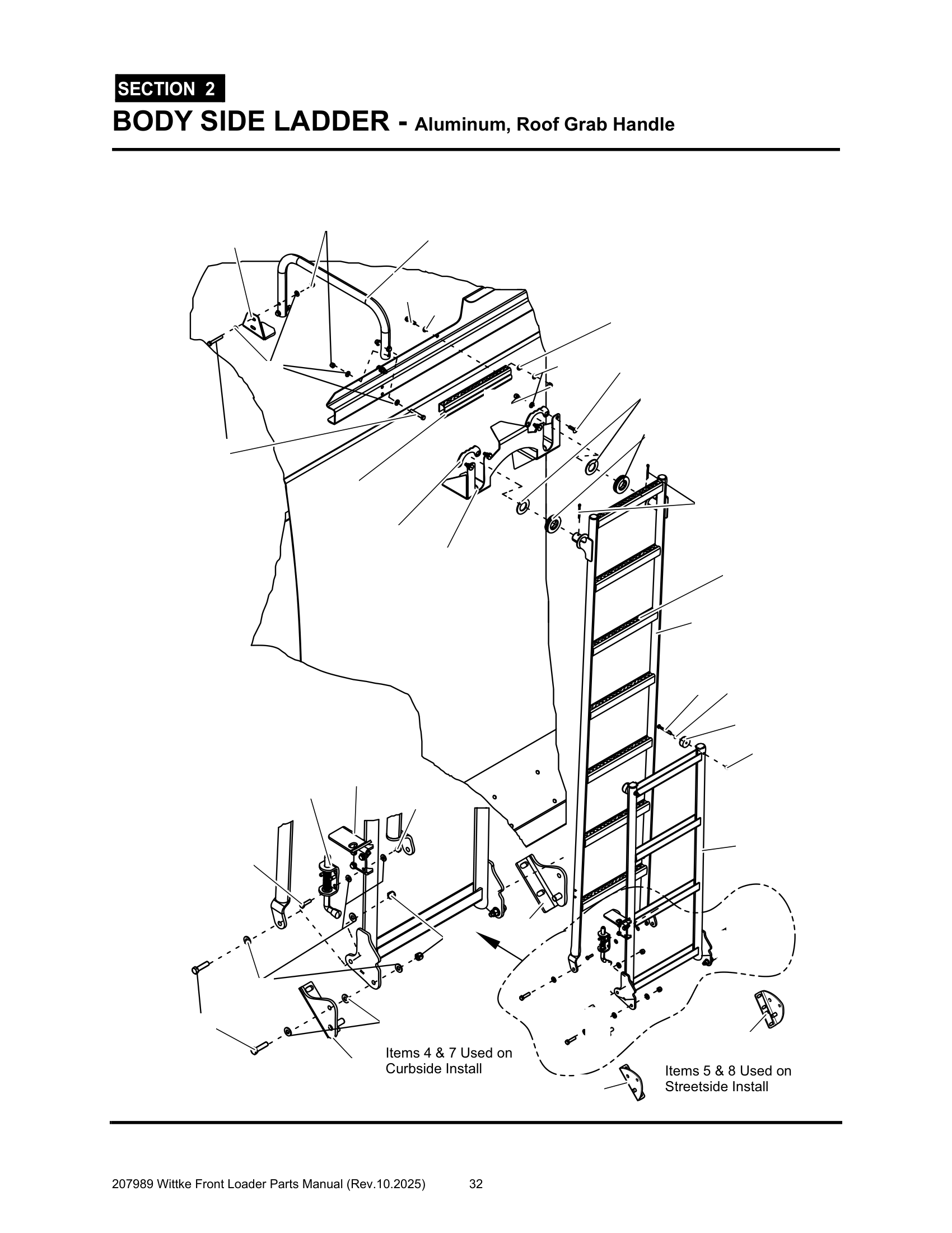 Ladder, Body Side Rear