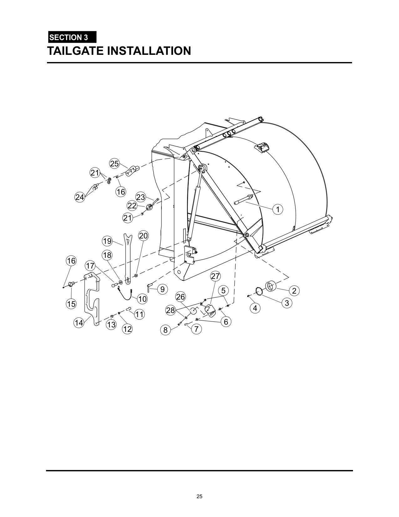 TAILGATE INSTALLATION